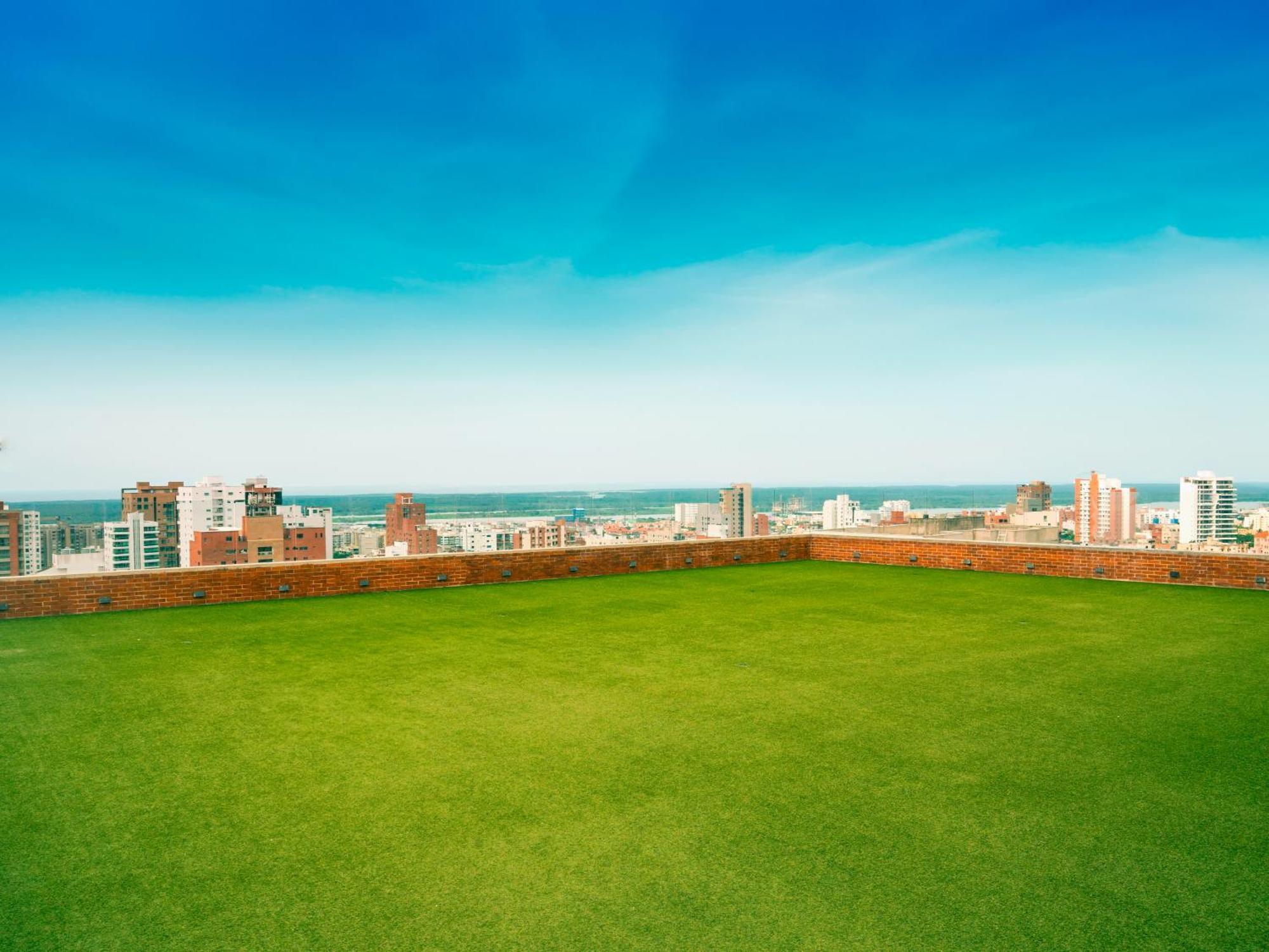 Hotel Dann Carlton Barranquilla Y Centro De Convenciones Екстер'єр фото View from the rooftop of the hotel