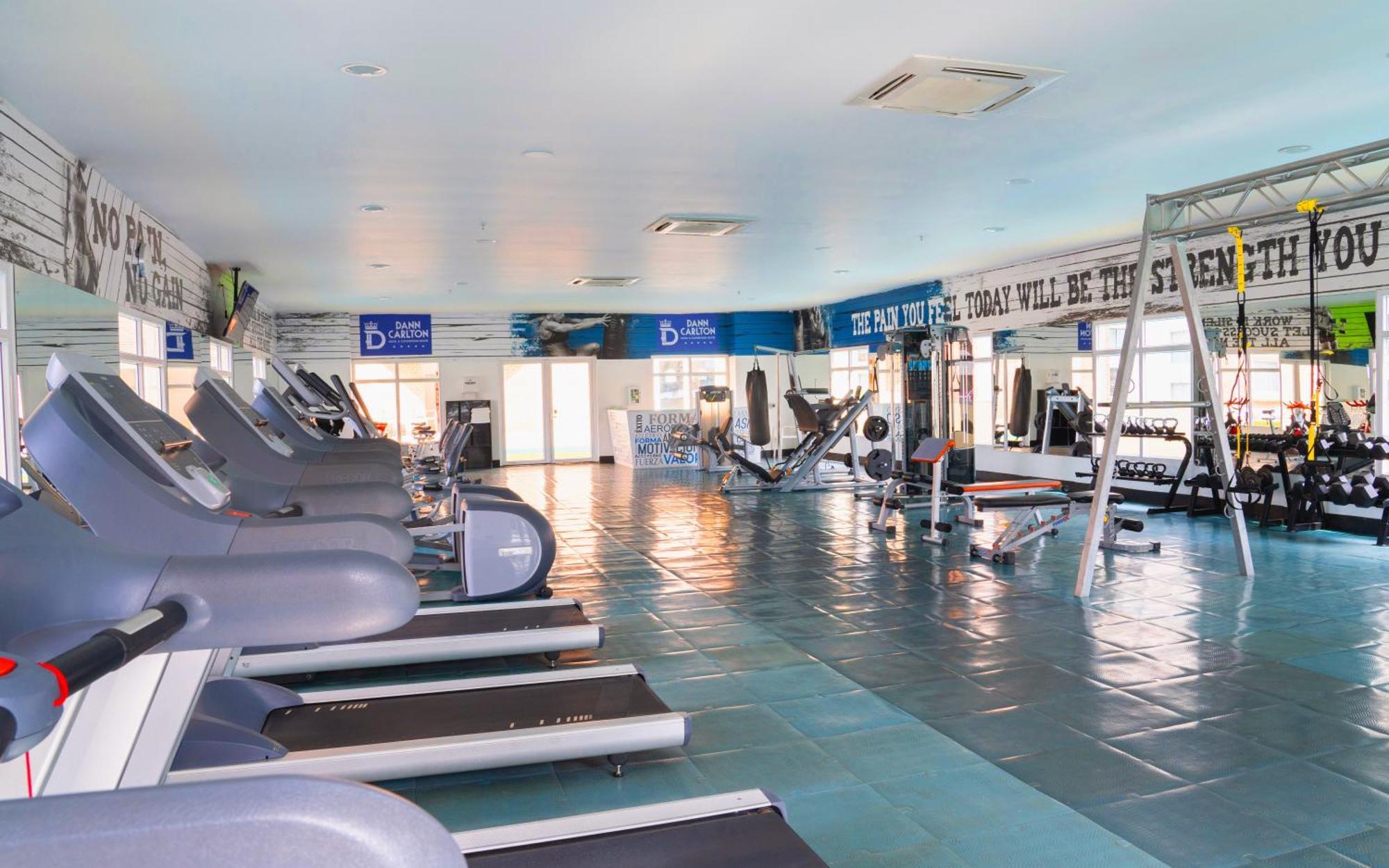 Hotel Dann Carlton Barranquilla Y Centro De Convenciones Екстер'єр фото The gym at the hotel